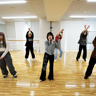 ダンスヴォーカルパフォーマーコース 授業イメージ