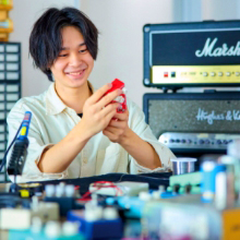 ギター製作総合コース アンプ・エフェクター専攻