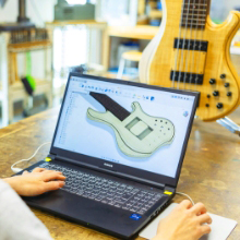 ギター製作総合コース ギターCADデザイン専攻