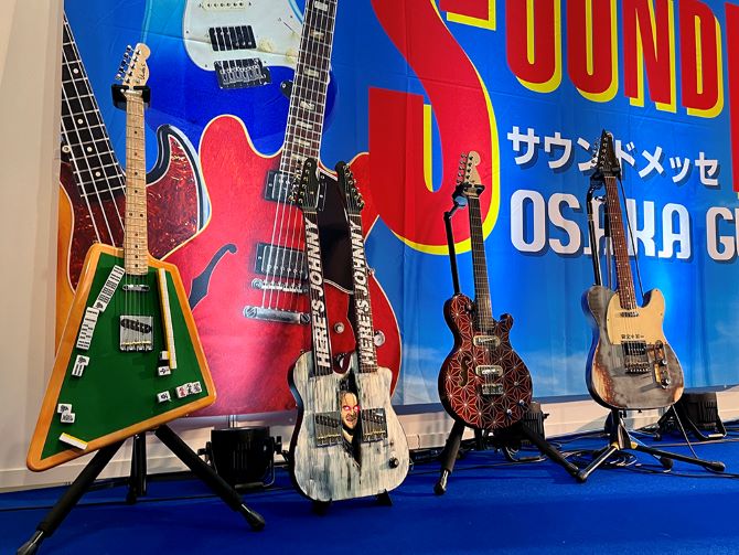 SOUND MESSE in OSAKA 2024 GENギタークラフト甲子園に出展してきまし 